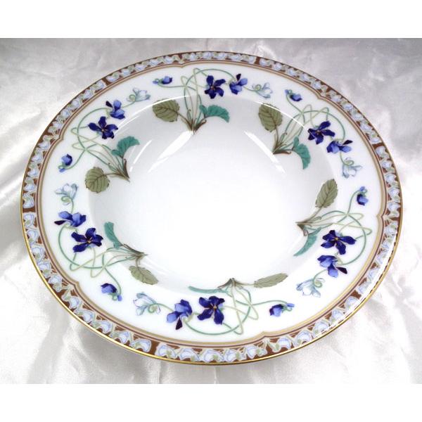 お値下げ。アビランドヴューパリ大皿4枚、小皿7枚、スープカップ6客セット