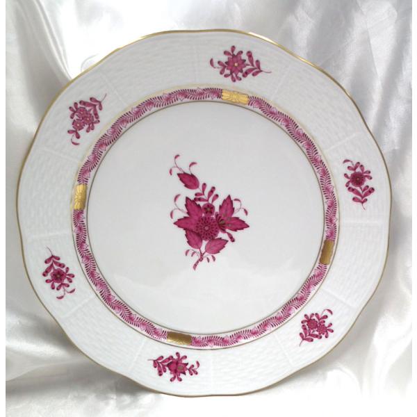 ヘレンド（HEREND） アポニーピンク ディナープレート25cm AP524-0-00