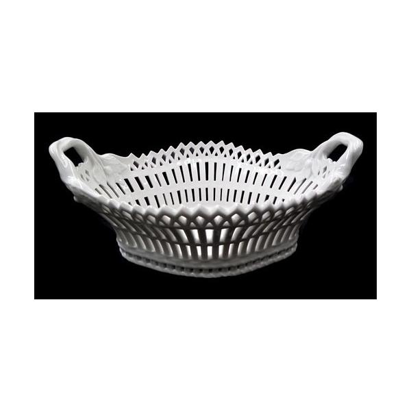 SALE KPMベルリン在庫限り特価【白磁バスケット 絵付け用にも】新品