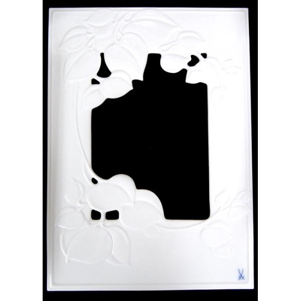 マイセン 絵付け用 白磁 立体陶板 約35x25cm 新品 廃盤 : ユーロ