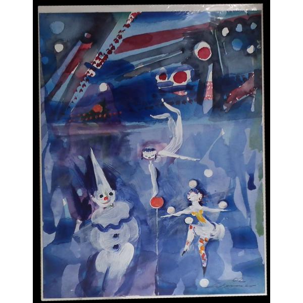 マイセン絵師の代表格、ハインツ ヴェルナー「スリーピングビューティー」水彩本物 マイセン絵師の代表格、ハインツ ヴェルナー「スリーピング