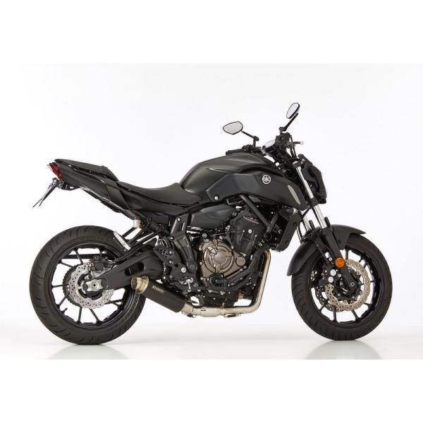 SHARK フルシステムマフラー (2-1) SRC 4 Super Short YAMAHA MT-07 