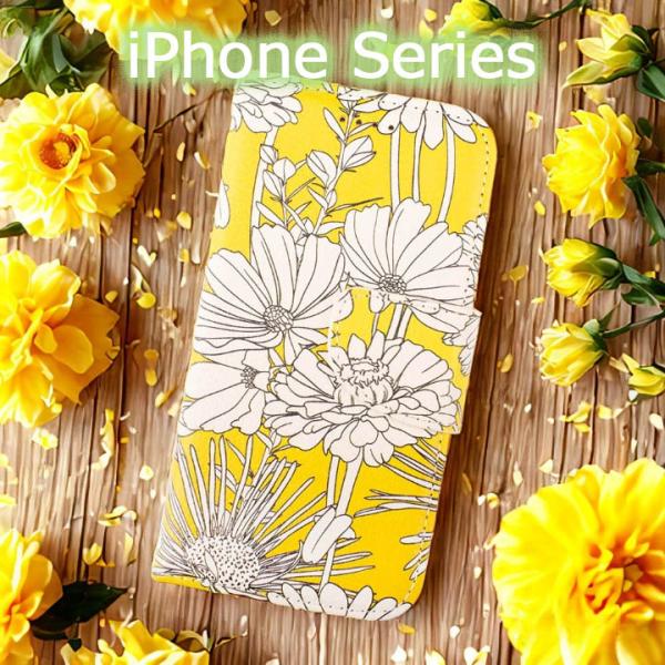 iPhone X ケース カバー 手帳型 黄色 花柄 かわいい Amazon.co.jp: iPhone Xs ケース iPhone X ケース アイフォン Xs