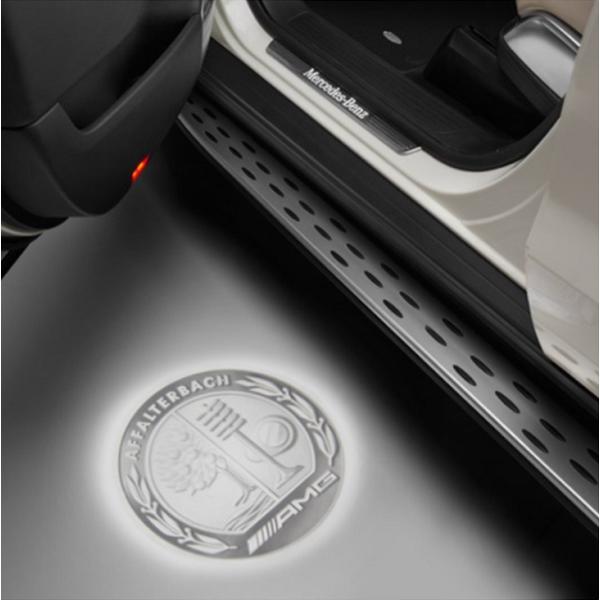 純正品 LED プロジェクター ロゴライト 2個セット AMG アップル 純正品 LED プロジェクター ロゴライト 2個セット AMG アップル