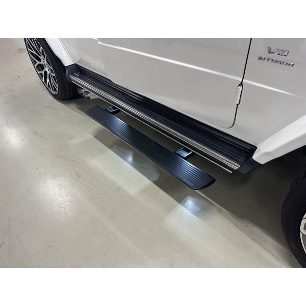 未使用 Gクラス W463A サイドステップ G350d G400 G63 黒 ballers-sp02_iid-step-w463a-long