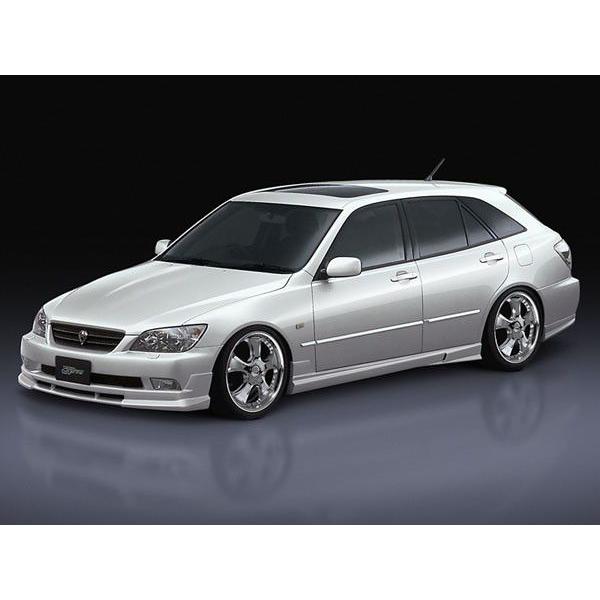 アルテッツァ 純正フロントバンパー リップ付き ホワイト アルテッツァ