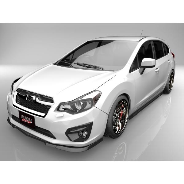 インプレッサスポーツ gp フロントアンダースポイラー gp2等前期用？ eurou_6645858