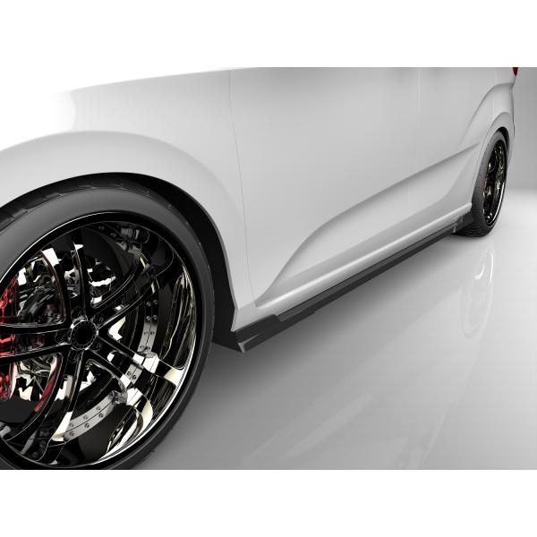 Modulo Honda フリードGB5 サイドステップ エアロ　黒　左側 eurou_gb565