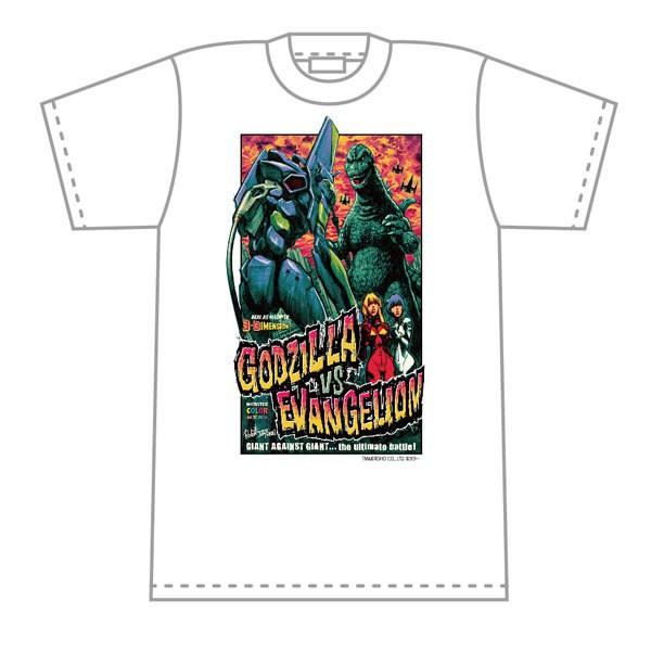 ゴジラ対エヴァンゲリオン Rockin Jelly Beanイラスト Tシャツ A Evangelion Store Yahoo 店 通販 Yahoo ショッピング