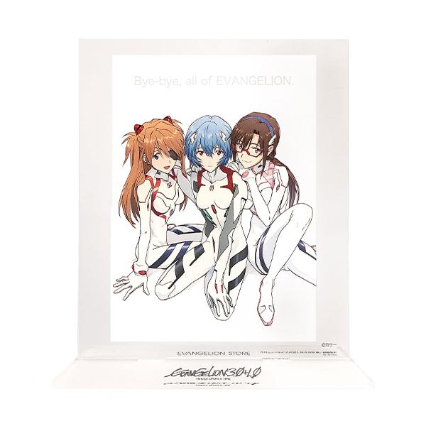 Eva Store オリジナルアクリルスタンド レイ アスカ マリ 錦織敦史 0851 Evangelion Store Yahoo 店 通販 Yahoo ショッピング