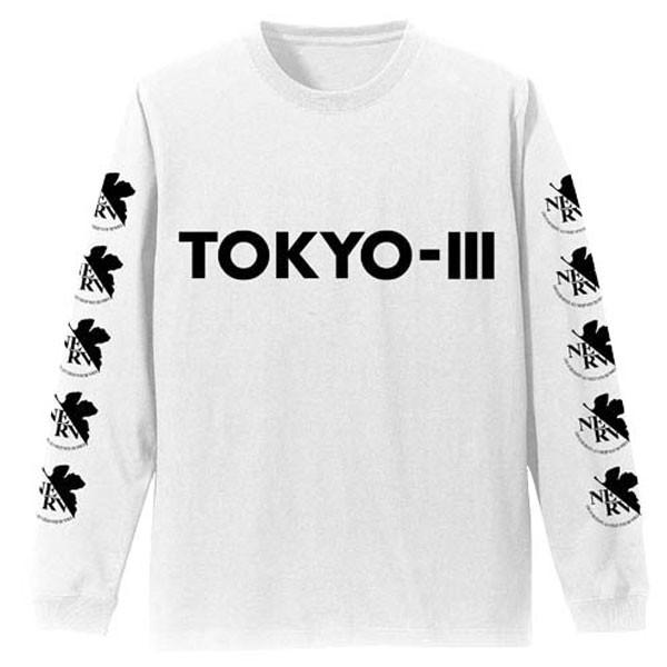 エヴァンゲリオン Nervロゴ袖リブロングスリーブtシャツ White Cospa A Evangelion Store Yahoo 店 通販 Yahoo ショッピング