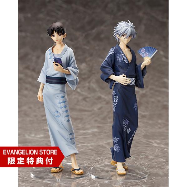 1 8スケールpvc製塗装済み完成品 渚カヲル浴衣ver 碇シンジ浴衣ver セット購入 特典付 フリーイング Cs Evangelion Store Yahoo 店 通販 Yahoo ショッピング