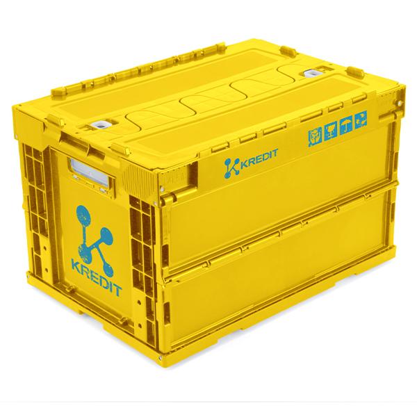 Evangelion Kredit 折りたたみコンテナ 黄 H Evangelion Store Yahoo 店 通販 Yahoo ショッピング