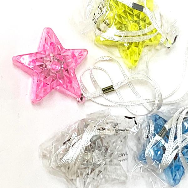 36個入タイプ】光るスターペンダント 36入 : イベント用品問屋