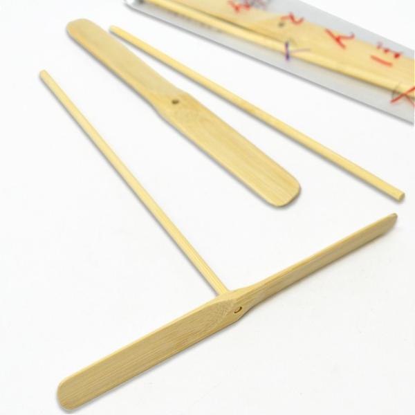 小槌の竹とんぼ（袋入）　２５入　（竹トンボ）