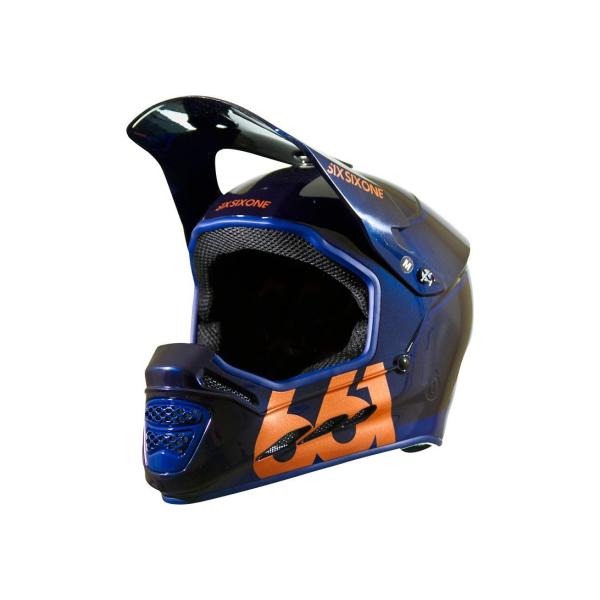 sixsixOne BMX,DH用フルフェイスヘルメット SIXSIXONE【Reset Helmet 2019】マタドールレッド - 自転車雑貨