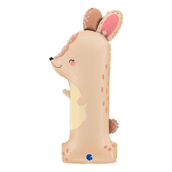 ナンバーバルーン １ ドッグ 風船 数字 動物 アニマル 動画有 メール便2個まで No 販促イベント屋 通販 Yahoo ショッピング