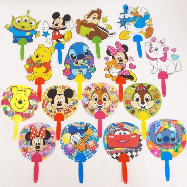 ディズニーダイカットうちわ＆ディズニー顔柄うちわ抽選大会（56名様用）