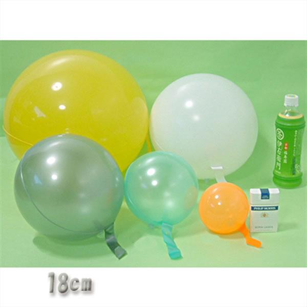 装飾用ビニール風船B (10ヶ) 18cm/ 屋外 設置 デコバルーン バルーン