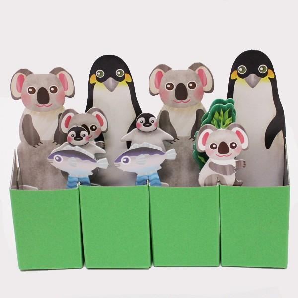 段ボールペーパークラフト ペン立て コアラ4 ペンギン4 合計8枚 メール便対応 Buyee Buyee 提供一站式最全面最专业现地yahoo Japan拍卖代bid代拍代购服务 Bot Online