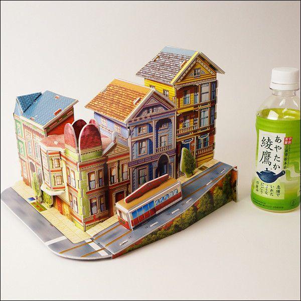 ３ｄ立体の紙製パズルハウス ｅタイプ24ピース 家 ドールハウス ペーパークラフト 頭を使う 脳トレ 知育パズル 動画有 No 販促イベント屋 通販 Yahoo ショッピング