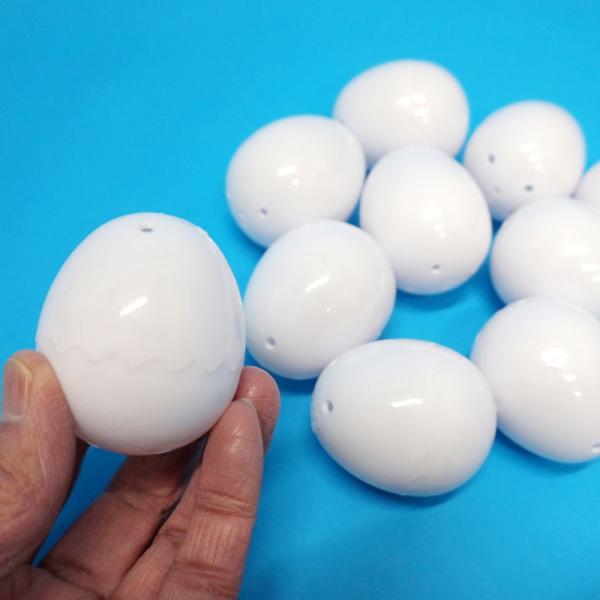 イースターたまご カプセル型絵付けエッグH6cm 50個セット/ 動画