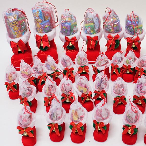クリスマス お菓子入り赤いサンタブーツ抽選会 40名様用 No 販促イベント屋 通販 Yahoo ショッピング