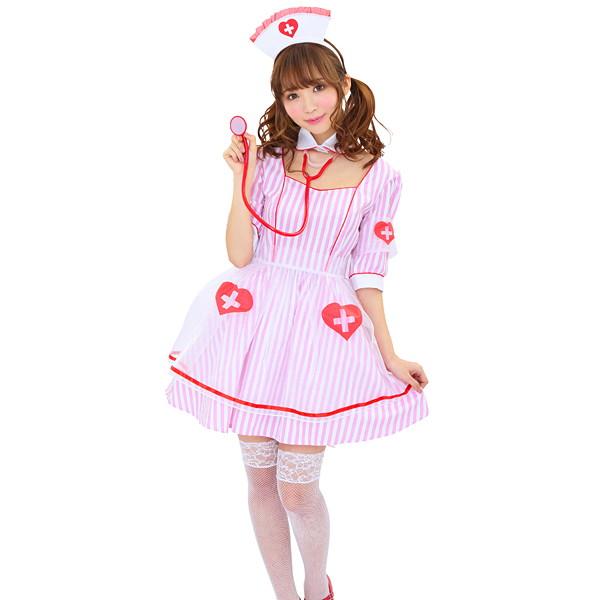 ハロウィンコスチューム ピンクソーダナース No 販促イベント屋 通販 Yahoo ショッピング