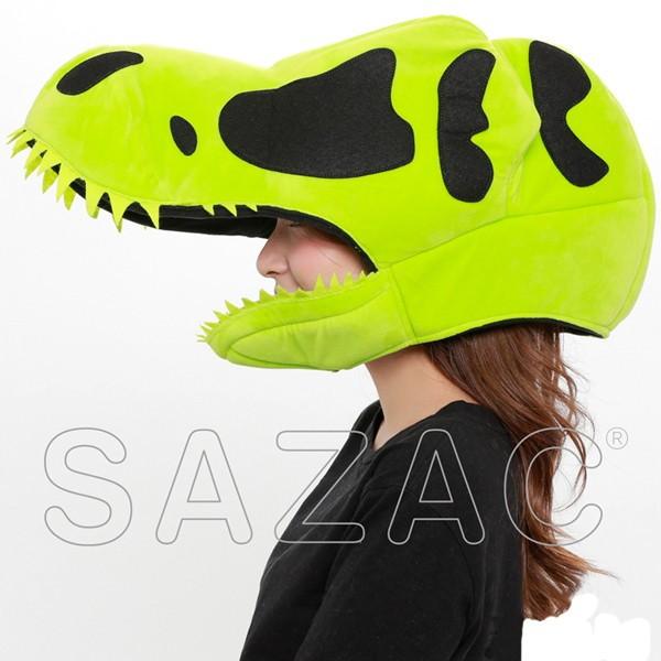 かぶりもの Dxボーンティラノ グリーン 帽子 キャップ 恐竜 No 293 販促イベント屋 通販 Yahoo ショッピング