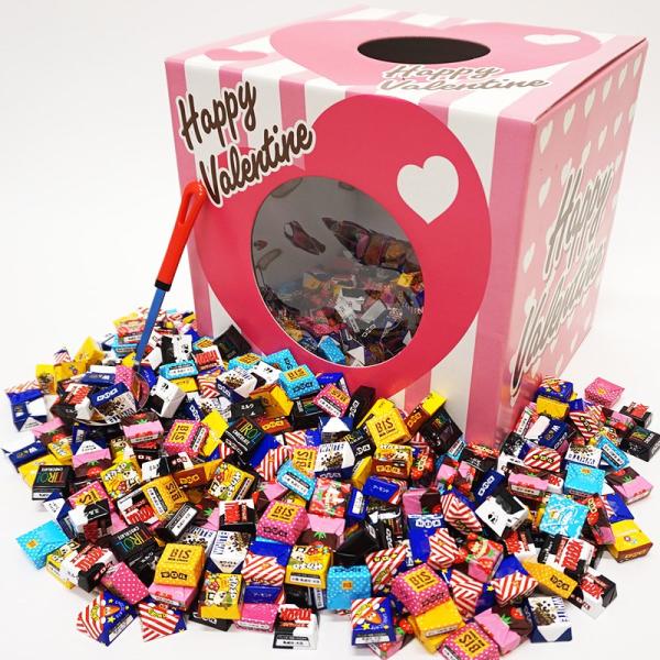 バレンタインbox チロルチョコレートすくいどり 648個 No 5168 販促イベント屋 通販 Yahoo ショッピング