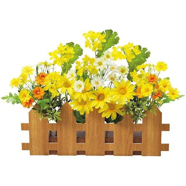 春の装飾 菜の花垣根アレンジ W48cm 飾り ディスプレイ No 56 販促イベント屋 通販 Yahoo ショッピング