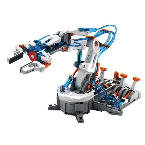 6つの関節が動く、水圧式ロボットアーム工作キット / STEM教育