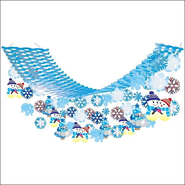 ウィンター装飾 雪だるまスノーハンガー L180cm 冬 雪 ディスプレイ 飾り No 7068 販促イベント屋 通販 Yahoo ショッピング
