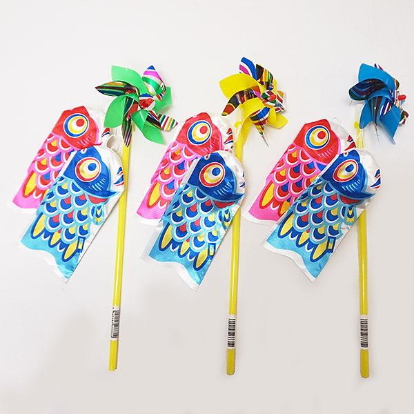 在庫処分特価 こどもの日景品 風車鯉のぼりセット 28個 棒全長35cm 鯉15cm No 7333 販促イベント屋 通販 Yahoo ショッピング