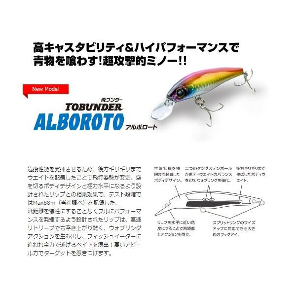 ルアー 【選べる3点セット】飛ブンダー ALBOROTO アルボロート 90mm Aqua Wave アクアウェーブ 28g コーモラン プロダクト ミノー 釣り 釣り具 送料無料