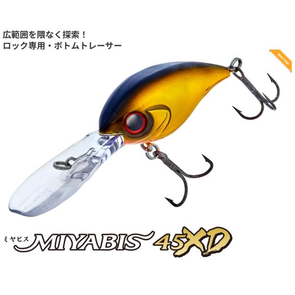 ルアー 【選べる3点セット】ミヤビス 45XD 45mm 7.4g MIYABIS Aqua Wave アクアウェーブ コーモラン プロダクト ミノー ライトゲーム 釣り 釣り具 送料無料