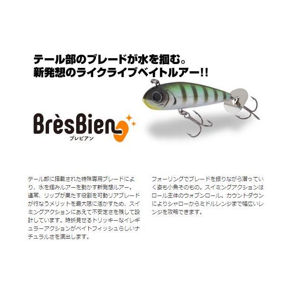 ルアー 【選べる3点セット】ブレビアン Bres Bien 75mm 11g ビバ viva ぶれびあん バス釣り バス用 ハードルアー ナイトゲーム 送料無料