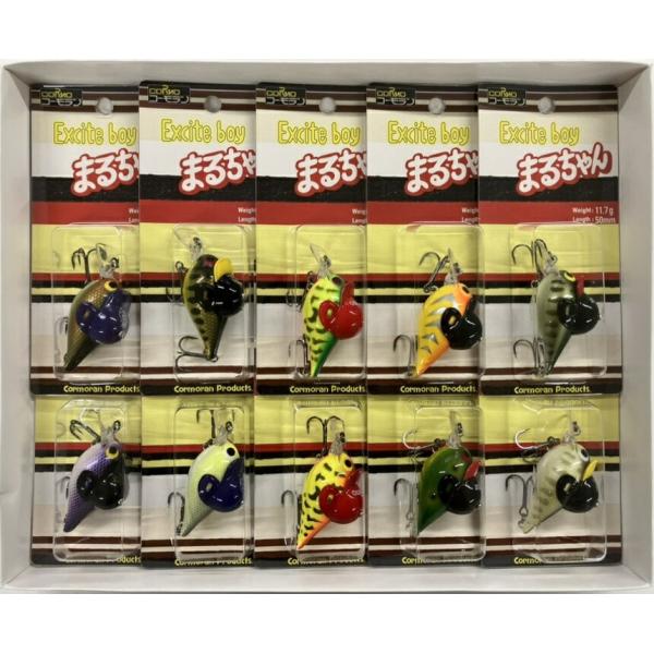 【選べる3点セット】【70周年記念商品】Excite boy まるちゃん 50mm 11.7g コーモラン プロダクト ルアー バス釣り バス用 釣り 釣り具 珍品