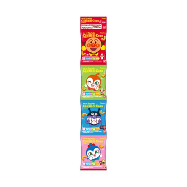 東ハト それいけ！アンパンマン キャラメルコーン4連包×15個　スナック菓子/コーンスナック/菓子/おやつ/小袋/小分け (爆買)