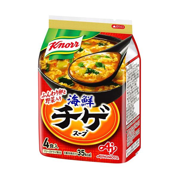 (商品説明)濃厚な魚介だしにコチュジャンのコクと辛味を加えました。ほうれん草、キャベツ、ふんわり卵が広がります。(原材料)卵（国産）、キムチソース、コチュジャン、ビーフエキス、しょうゆ、砂糖、りんご酢、香辛料、食塩、あさりエキス、えび調味料...