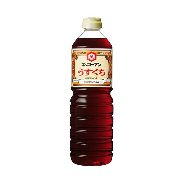 キッコーマン　うすくちしょうゆ（1000ml）×6本×2セット (爆買)