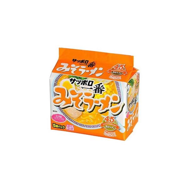 他サイト： サンヨー食品 サッポロ一番 みそ ５ｐ５食パック ×6個 (爆買)の商品画像