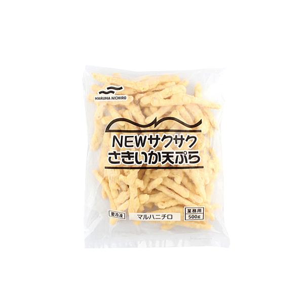 マルハニチロ NEWサクサクさきいか天ぷら 500g×10個 （冷凍食品