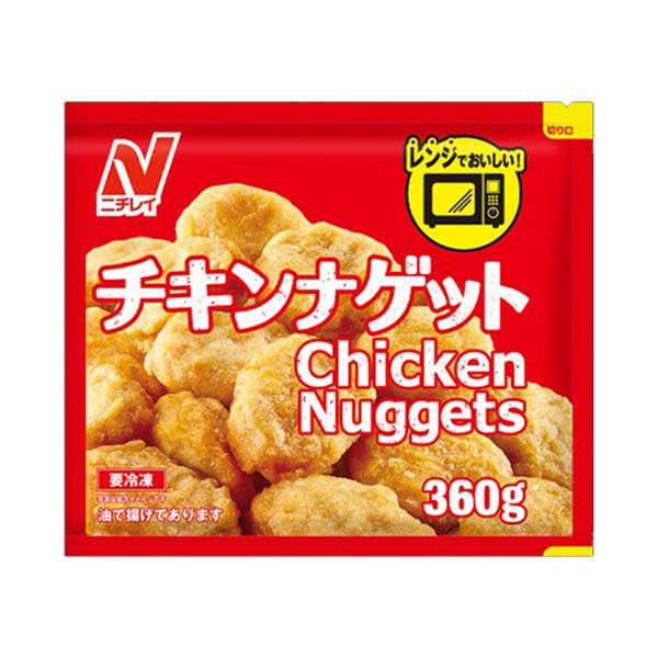 ニチレイフーズ チキンナゲット 360g × 12個 (冷凍)  レンジでおいしい ジューシー お弁当 スナック おつまみ 朝食 おかず (爆買)
