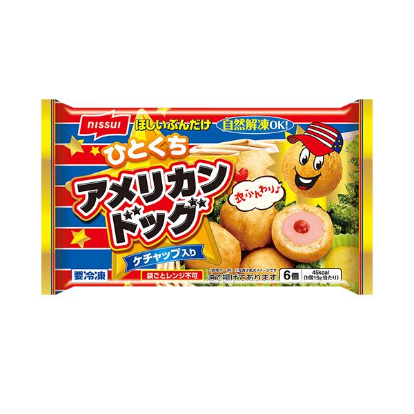ワン！くまさんアメリカンドック ニッスイ アメリカンドッグ 90g（6個入）×12個（冷凍食品
