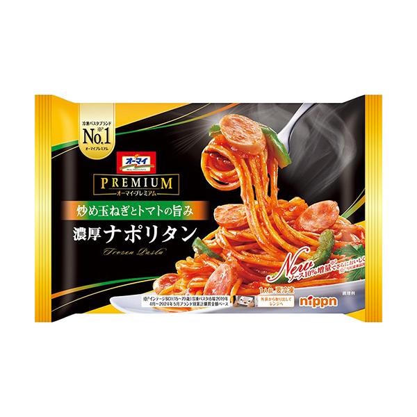 (商品説明)炒め玉ねぎとトマトの旨み広がる濃厚ソース。鉄板で炒めた、味わい深い濃厚ナポリタン。(栄養成分)1食(290g)あたりエネルギー427kcal・たんぱく質13.1g・脂質15.7g・炭水化物60.5g・糖質56.1g・食物繊維4....