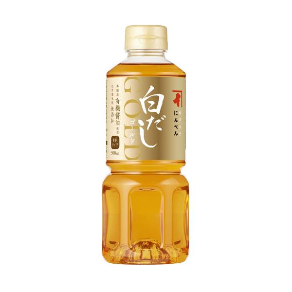 （株）にんべん　白だしゴールド 500ml（希釈タイプ）×12個 (爆買)
