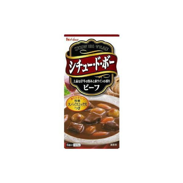 ビーフシチュー用のハウス特製スパイスミックス（ローリエ・セロリシード・パセリなど）が、肉や野菜の風味を一層引き立てる。特製スパイスミックスと赤ワインの風味、仔牛の旨みが加わった、香り高いコクのあるシチューができあがる。肉や野菜の風味を一層引...