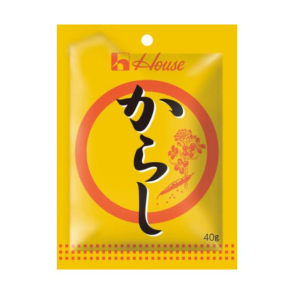 ハウス食品　からし　＜袋入り＞（40g）×10個 (爆買)