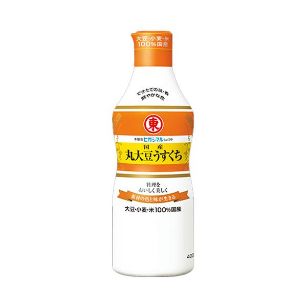 ヒガシマル醤油　国産丸大豆うすくち（400ml）×12本×2セット (爆買)